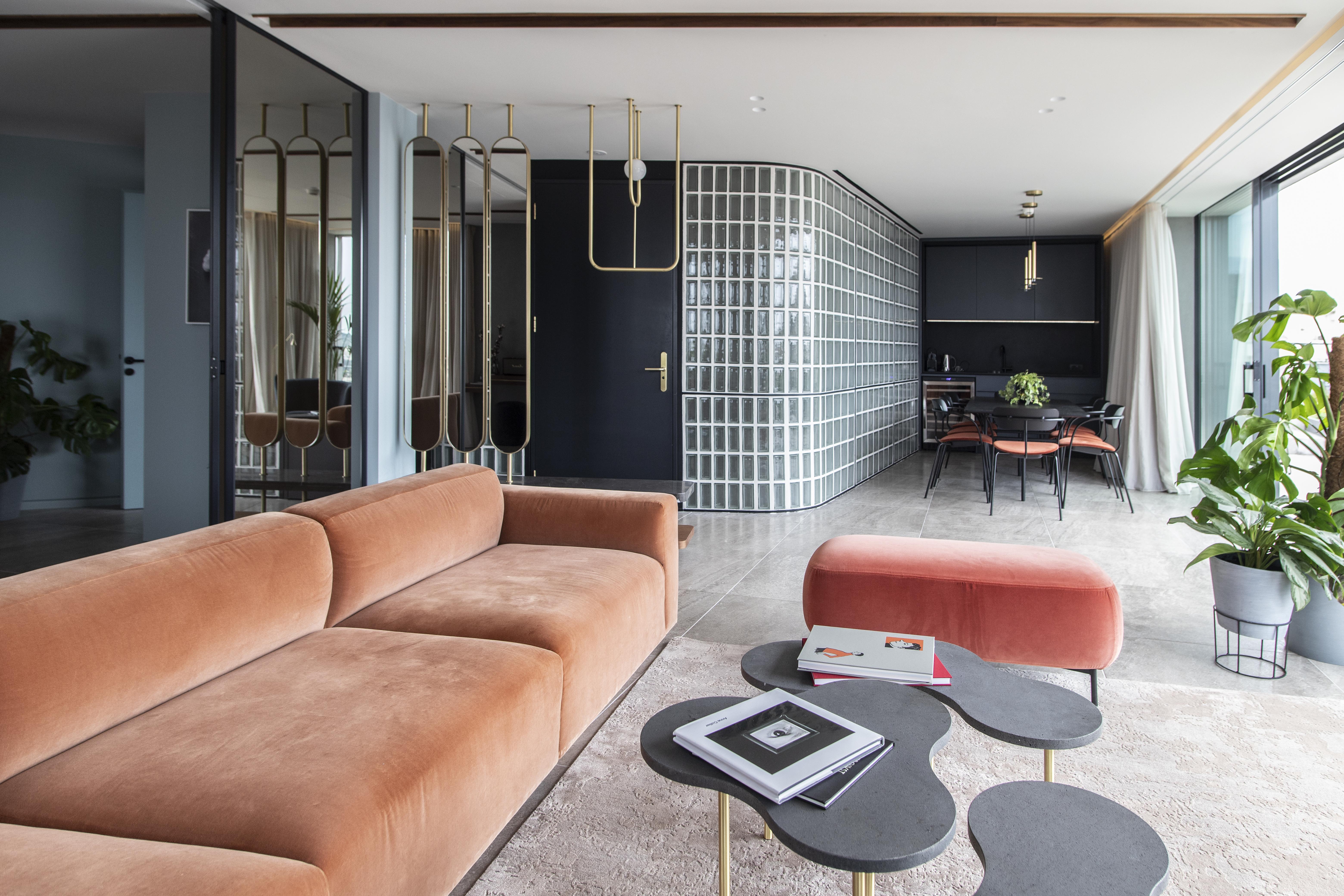 Perianth Hotel Athen Eksteriør billede The interior of a penthouse apartment at The Standard
