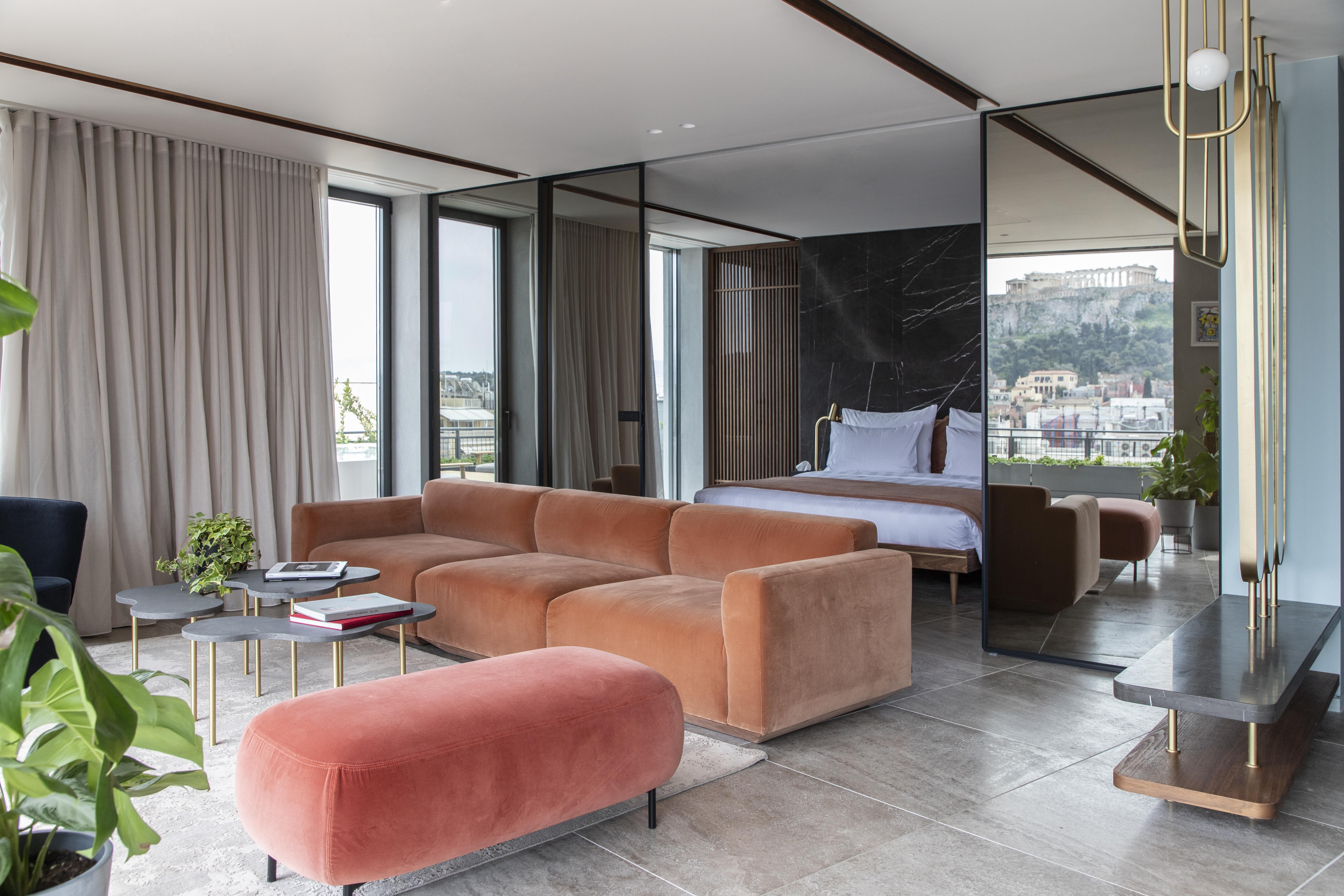 Perianth Hotel Athen Eksteriør billede Suite at the Hotel