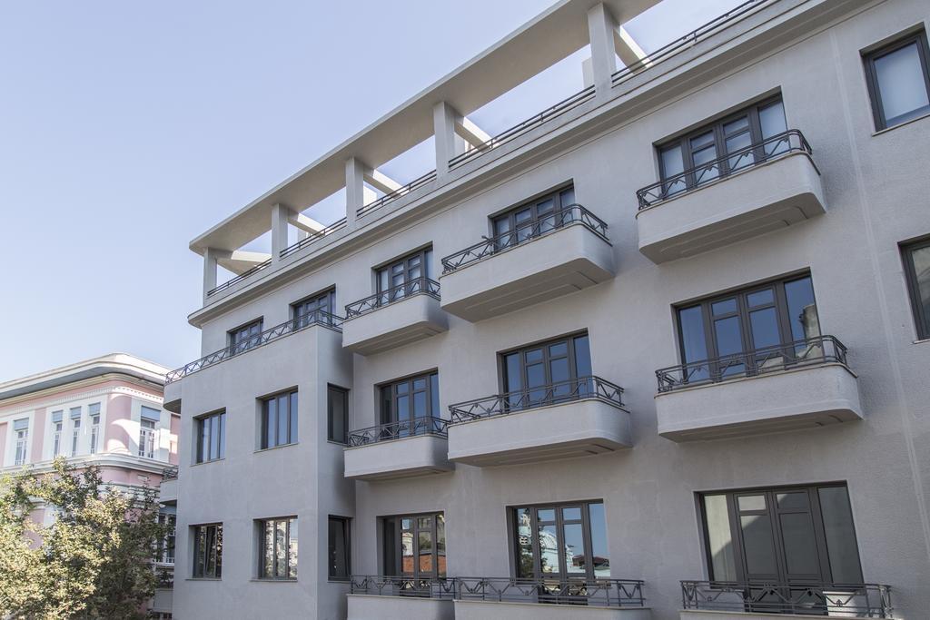 Perianth Hotel Athen Eksteriør billede The building of the university library